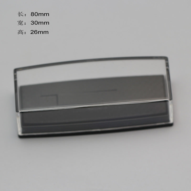 Cross border men's tie clip, stainless steel tie clip, personalized engraved logo