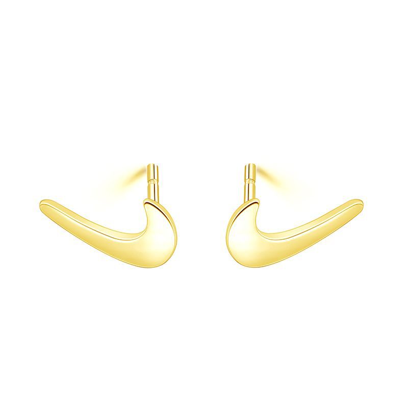 S999 pure silver earrings with feminine temperament, Korean personality, simple love, stars, light luxury, high-end feeling, earrings, retro earrings