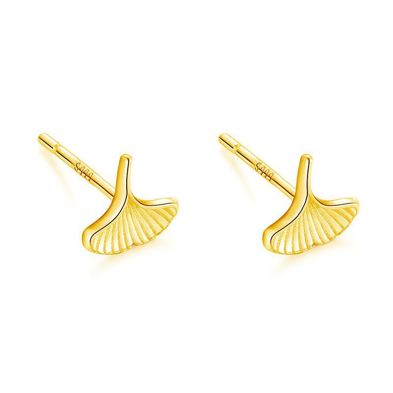 S999 pure silver earrings with feminine temperament, Korean personality, simple love, stars, light luxury, high-end feeling, earrings, retro earrings