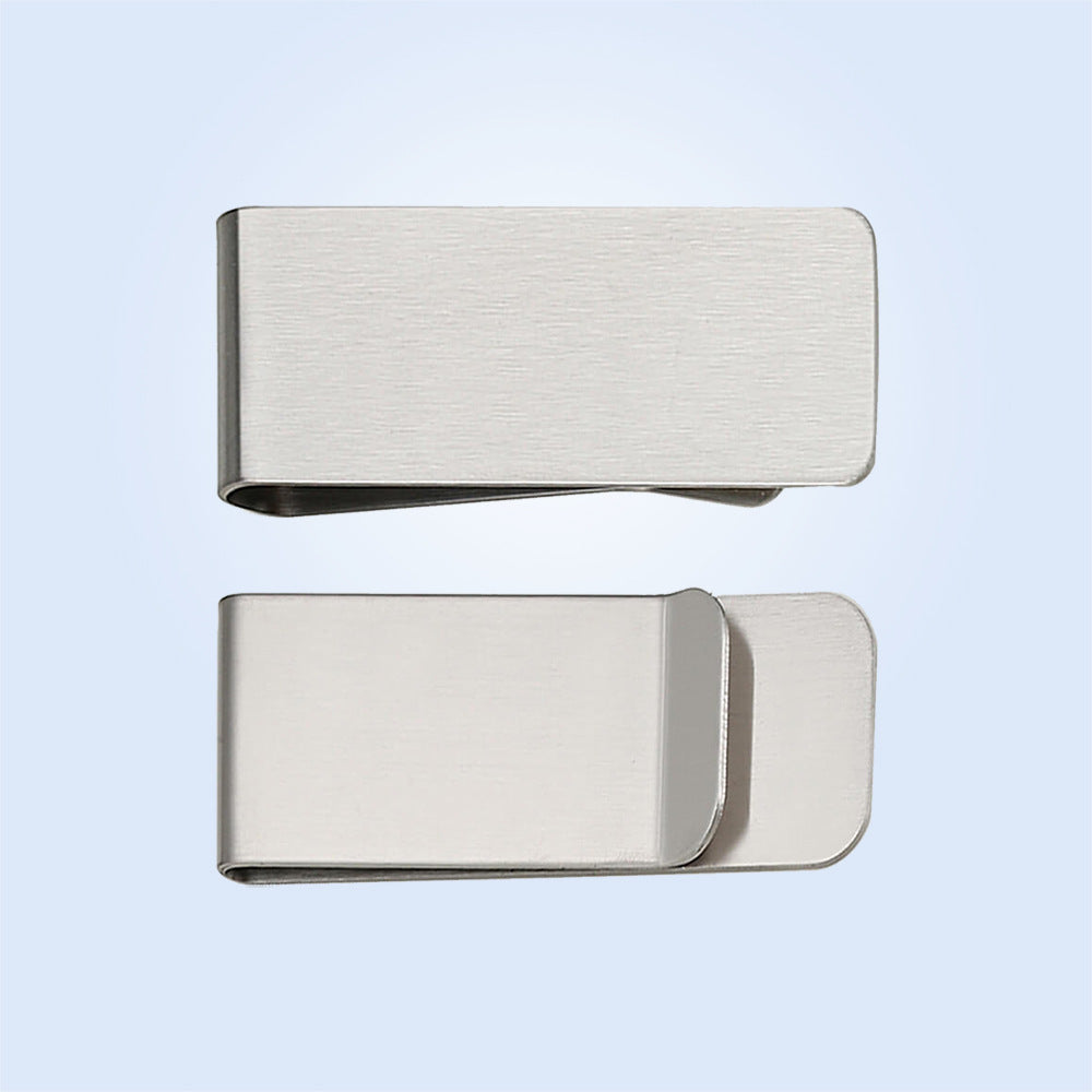 Hot selling fingerprint handwritten Spotify music code personalized laser engraving wallet in Europe and America